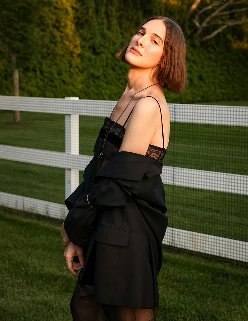 This Barbie actress is attending Devorah Rose and Kaleta Blaffer Johnson's dinner celebrating Sterling Dio of The Studio Mayfair in Water Mill, N.Y.